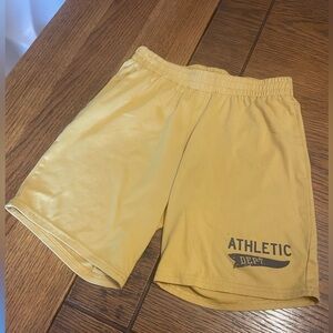 Cat & Jack Yellow Athletic Shorts with Elastic Waistband